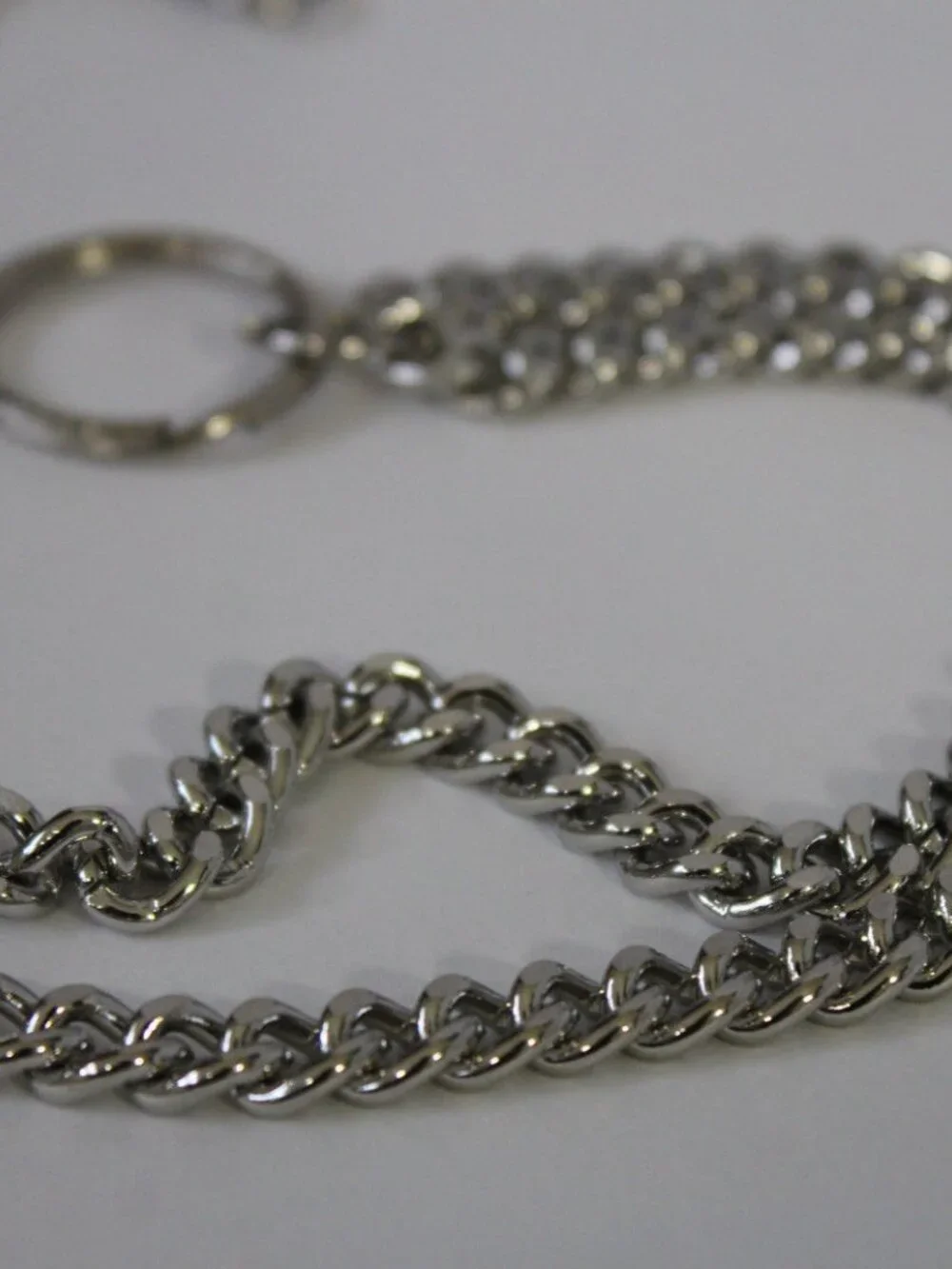NEW USA Handmade Men’s Silver Wallet Chain 16